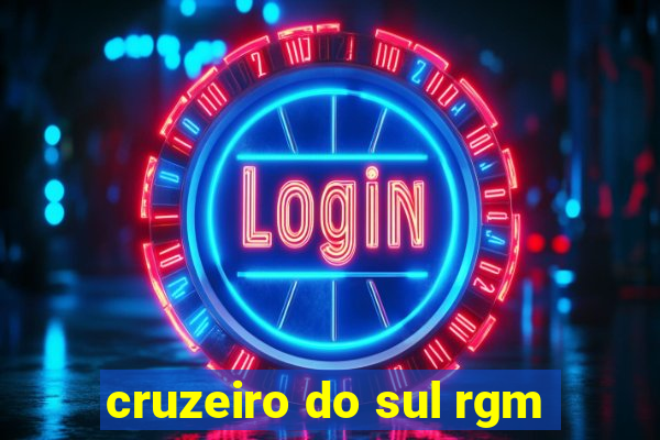 cruzeiro do sul rgm